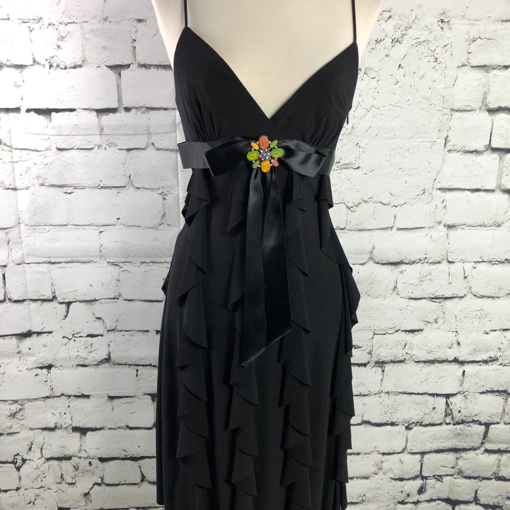 Betsy&Adam Black Cocktail Dress.